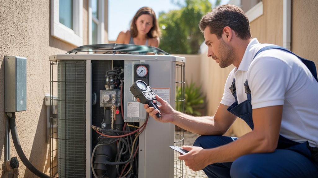 insufficient airflow and refrigerant